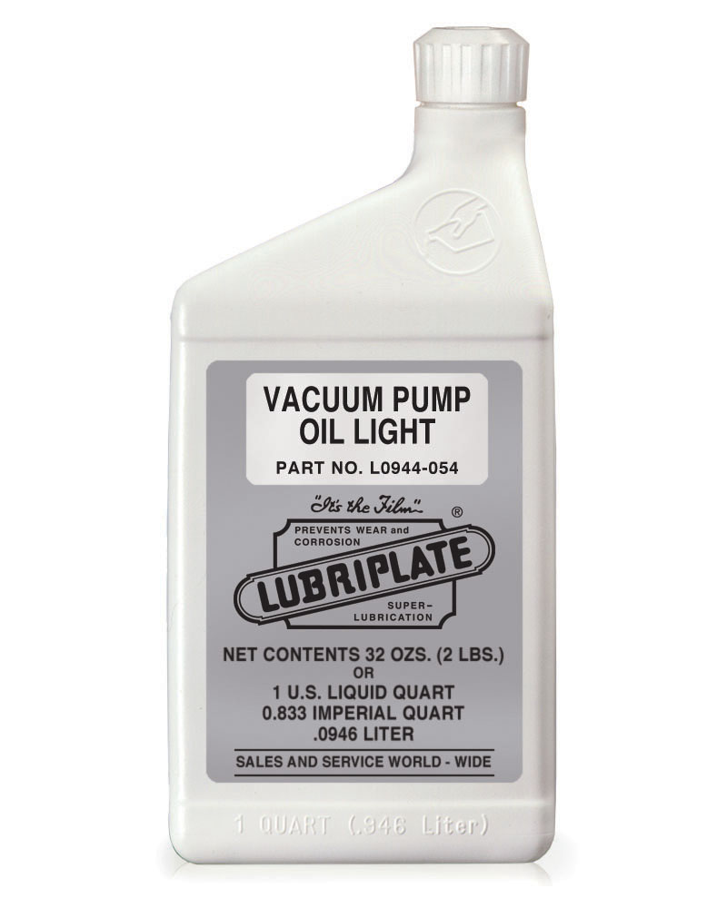 Vacuum Pump Oil Light Lubriplate Lubricants Co.